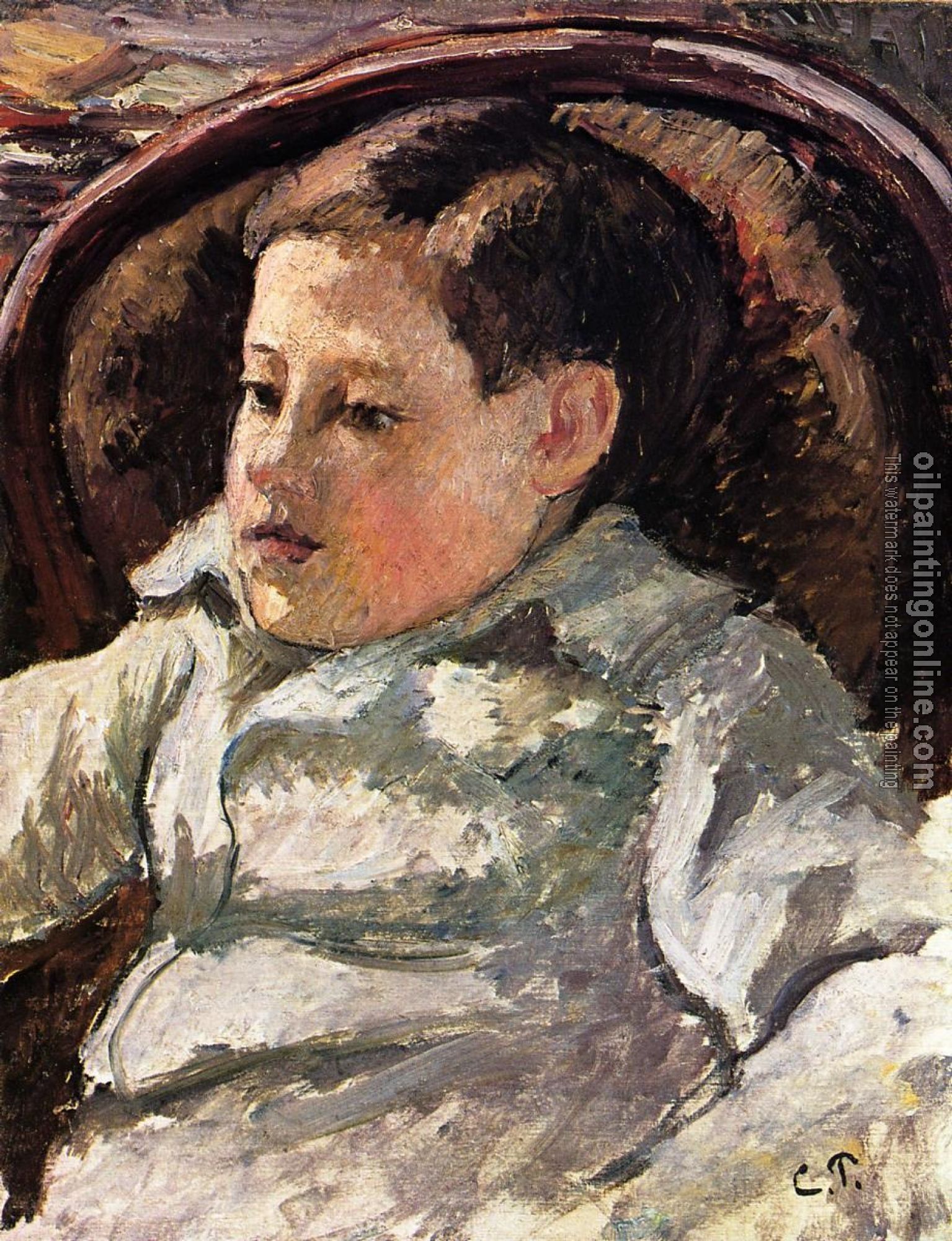 Pissarro, Camille - Portrait of Paulemile